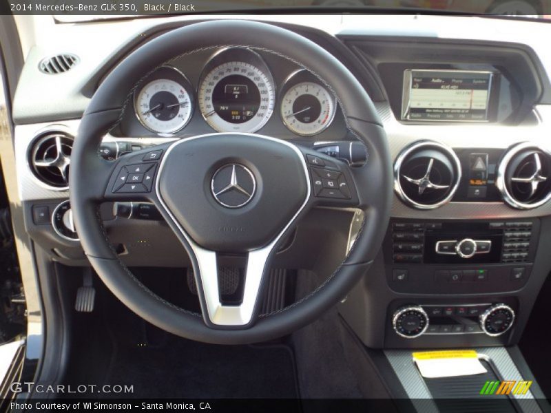 Black / Black 2014 Mercedes-Benz GLK 350