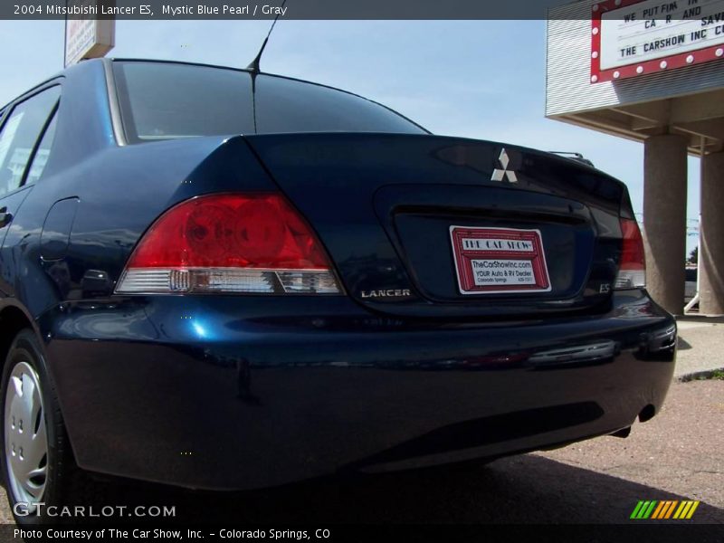 Mystic Blue Pearl / Gray 2004 Mitsubishi Lancer ES