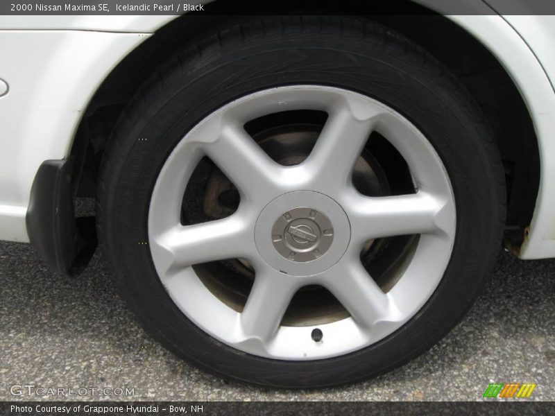 Icelandic Pearl / Black 2000 Nissan Maxima SE