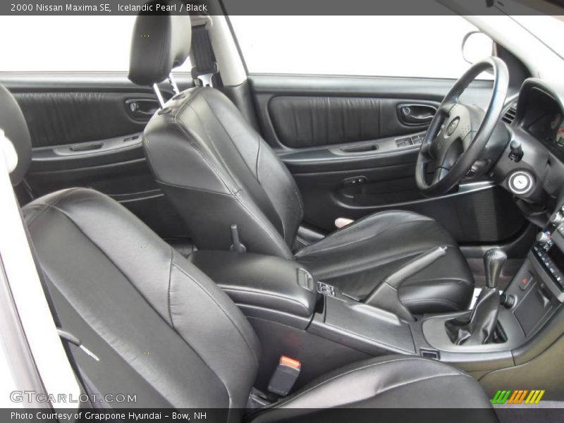 Icelandic Pearl / Black 2000 Nissan Maxima SE