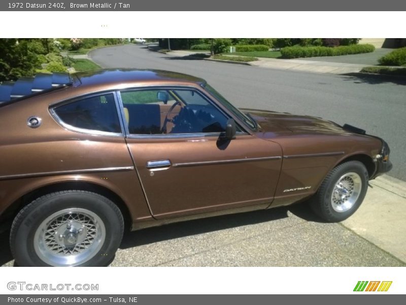 Brown Metallic / Tan 1972 Datsun 240Z