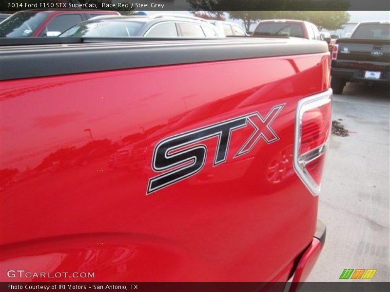 Race Red / Steel Grey 2014 Ford F150 STX SuperCab
