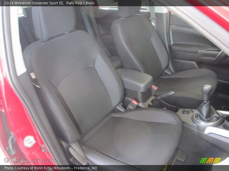 Rally Red / Black 2014 Mitsubishi Outlander Sport ES