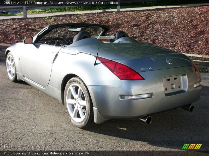 Silverstone Metallic / Carbon Black 2004 Nissan 350Z Enthusiast Roadster