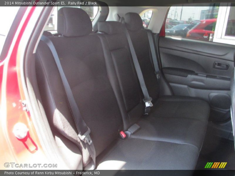 Rally Red / Black 2014 Mitsubishi Outlander Sport ES
