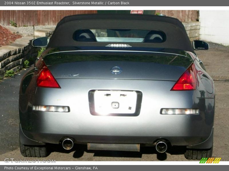 Silverstone Metallic / Carbon Black 2004 Nissan 350Z Enthusiast Roadster