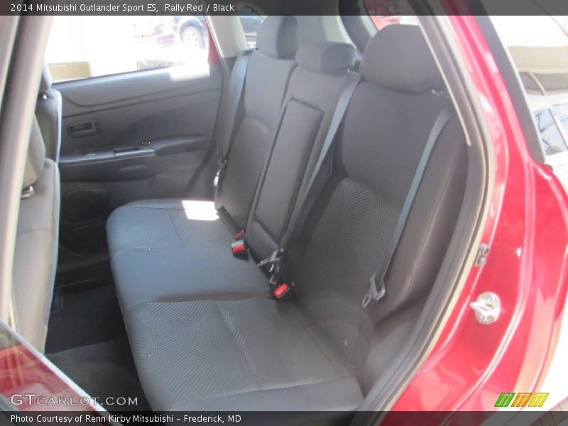 Rally Red / Black 2014 Mitsubishi Outlander Sport ES