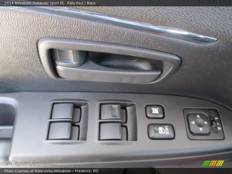 Rally Red / Black 2014 Mitsubishi Outlander Sport ES