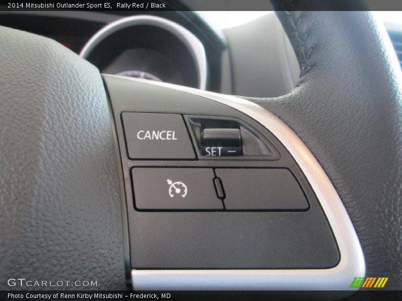 Rally Red / Black 2014 Mitsubishi Outlander Sport ES