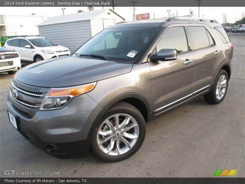 Sterling Gray / Charcoal Black 2014 Ford Explorer Limited