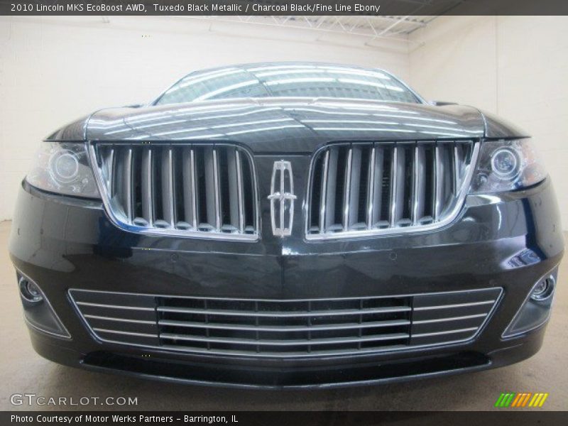Tuxedo Black Metallic / Charcoal Black/Fine Line Ebony 2010 Lincoln MKS EcoBoost AWD