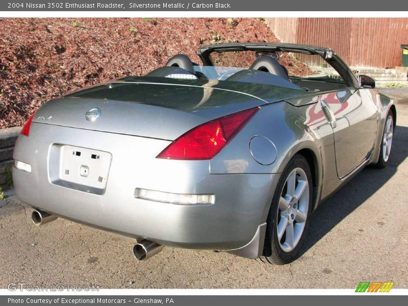 Silverstone Metallic / Carbon Black 2004 Nissan 350Z Enthusiast Roadster