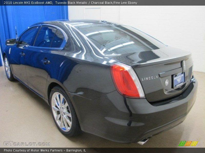 Tuxedo Black Metallic / Charcoal Black/Fine Line Ebony 2010 Lincoln MKS EcoBoost AWD