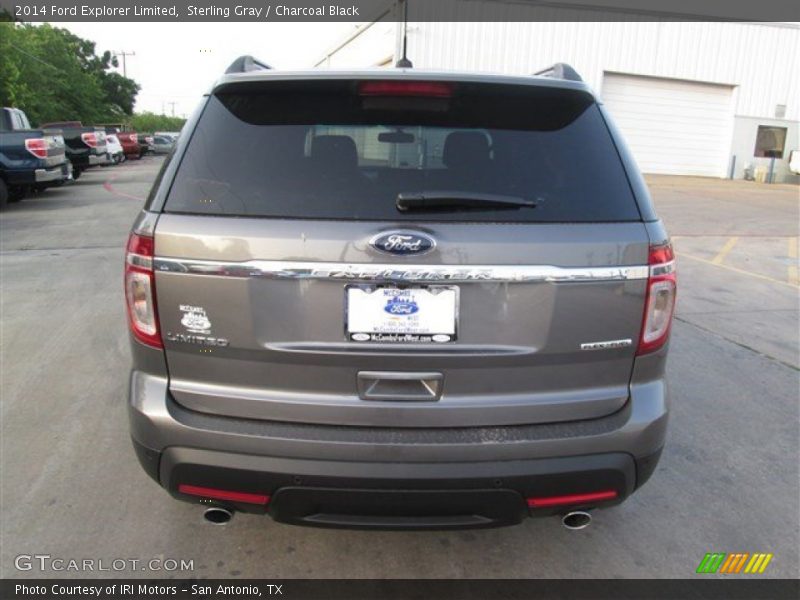 Sterling Gray / Charcoal Black 2014 Ford Explorer Limited