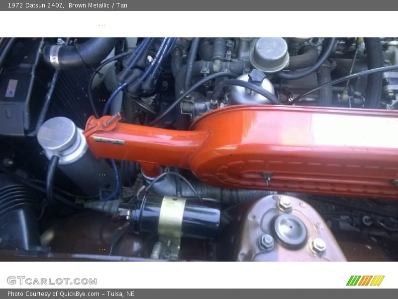  1972 240Z  Engine - 2.4 Liter SOHC 12-Valve L24 Inline 6 Cylinder