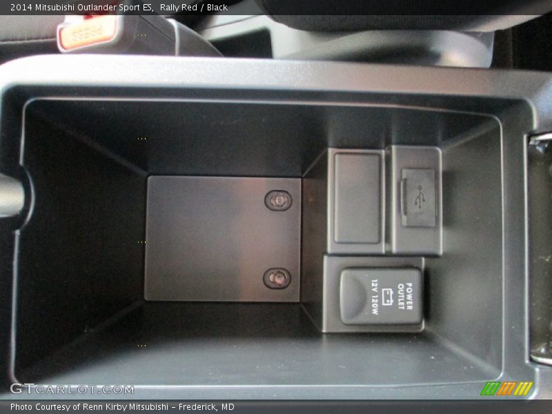 Rally Red / Black 2014 Mitsubishi Outlander Sport ES