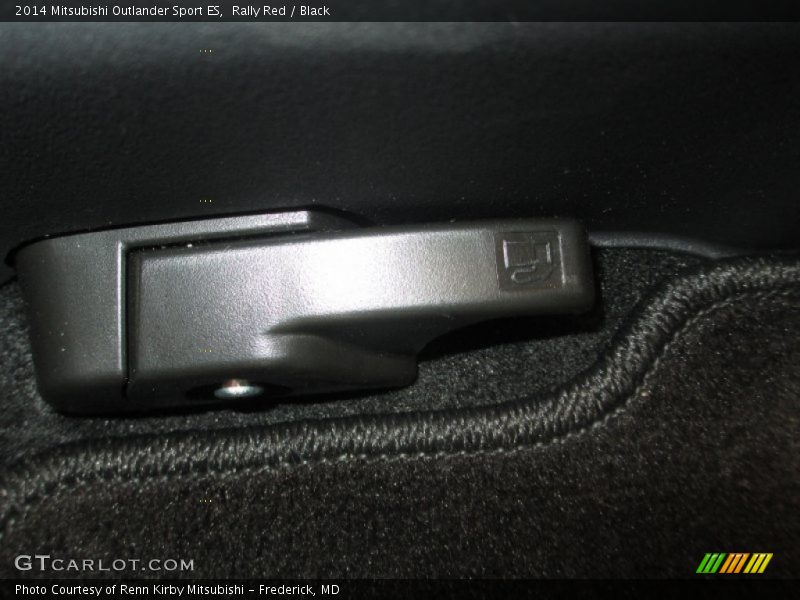 Rally Red / Black 2014 Mitsubishi Outlander Sport ES