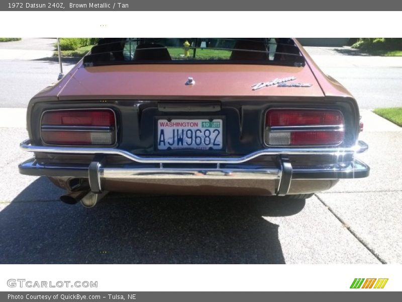 Brown Metallic / Tan 1972 Datsun 240Z