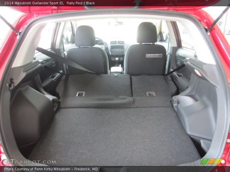 Rally Red / Black 2014 Mitsubishi Outlander Sport ES