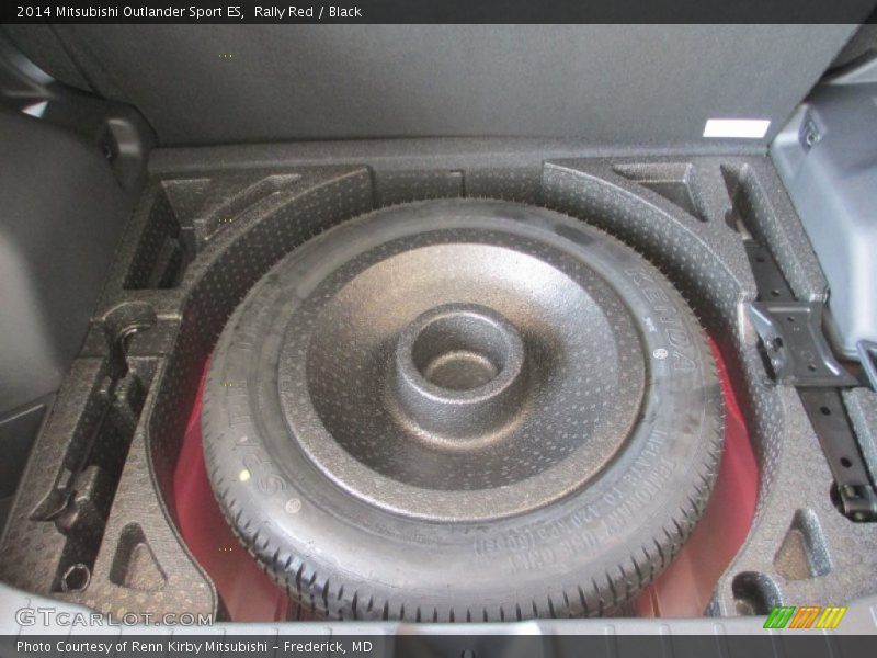 Rally Red / Black 2014 Mitsubishi Outlander Sport ES