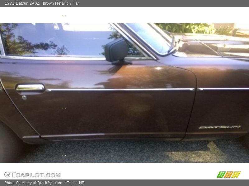 Brown Metallic / Tan 1972 Datsun 240Z