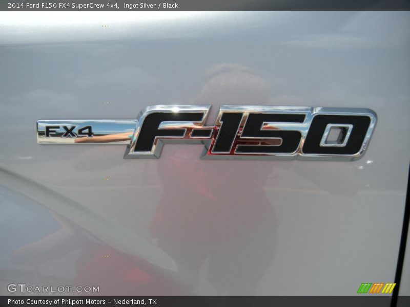 Ingot Silver / Black 2014 Ford F150 FX4 SuperCrew 4x4