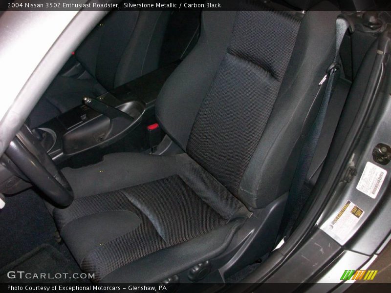 Silverstone Metallic / Carbon Black 2004 Nissan 350Z Enthusiast Roadster