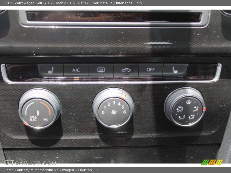 Reflex Silver Metallic / Interlagos Cloth 2015 Volkswagen Golf GTI 4-Door 2.0T S