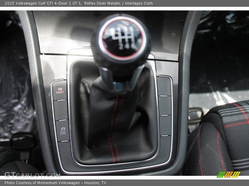 Reflex Silver Metallic / Interlagos Cloth 2015 Volkswagen Golf GTI 4-Door 2.0T S