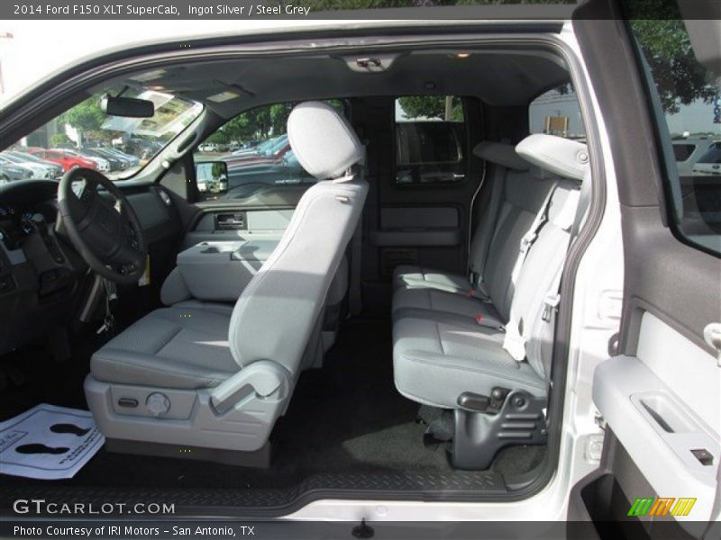 Ingot Silver / Steel Grey 2014 Ford F150 XLT SuperCab