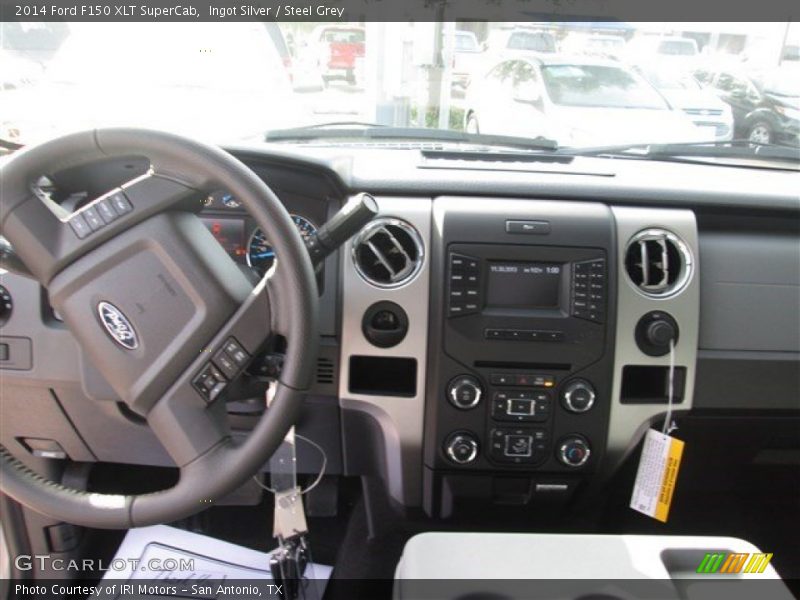 Ingot Silver / Steel Grey 2014 Ford F150 XLT SuperCab