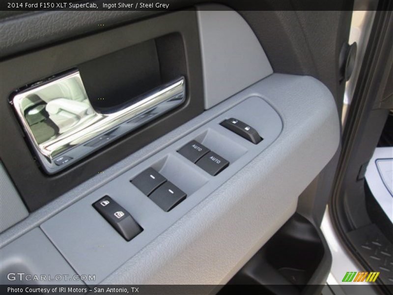 Ingot Silver / Steel Grey 2014 Ford F150 XLT SuperCab