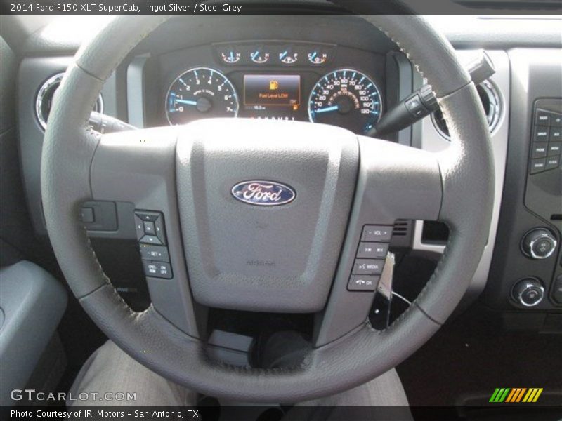 Ingot Silver / Steel Grey 2014 Ford F150 XLT SuperCab