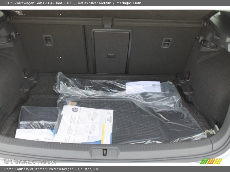 Reflex Silver Metallic / Interlagos Cloth 2015 Volkswagen Golf GTI 4-Door 2.0T S