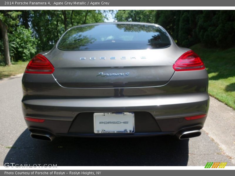 Agate Grey Metallic / Agate Grey 2014 Porsche Panamera 4