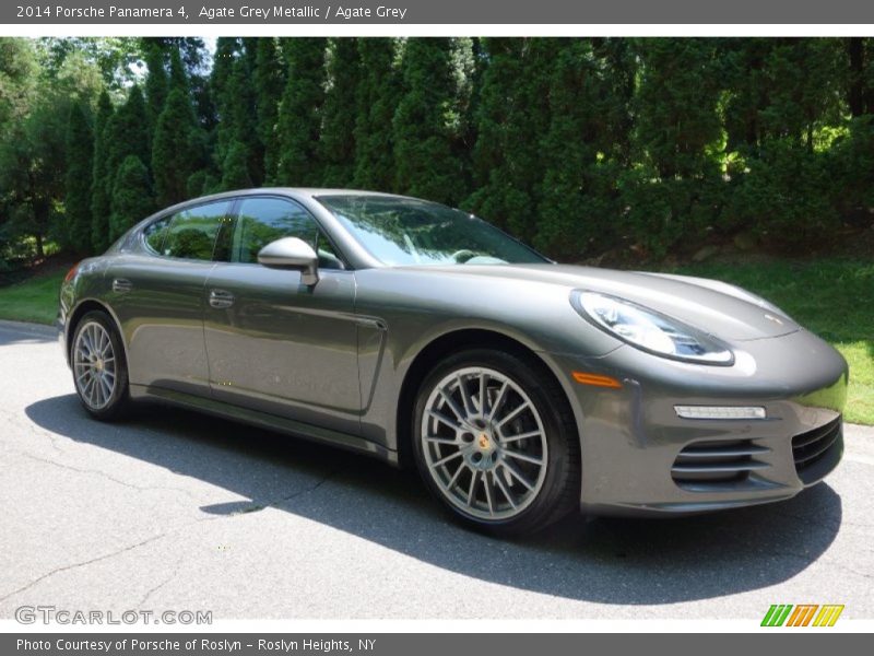 Agate Grey Metallic / Agate Grey 2014 Porsche Panamera 4