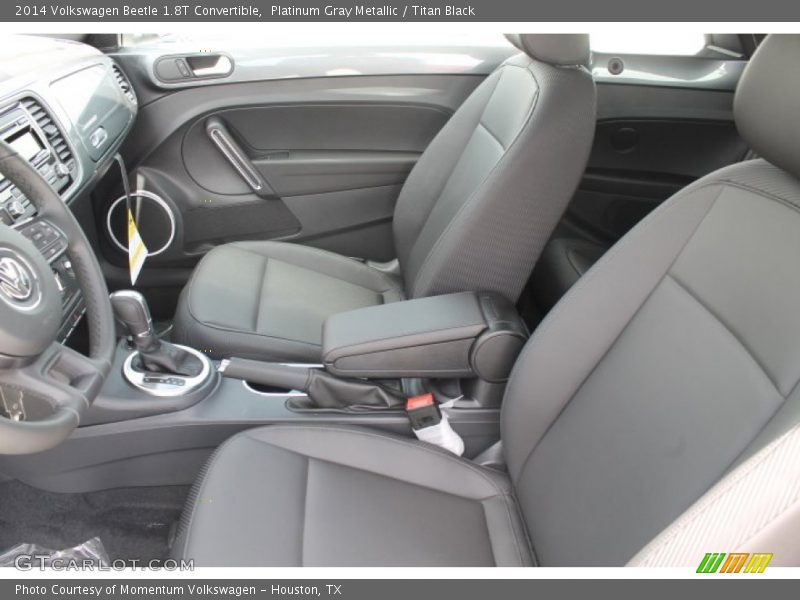 Front Seat of 2014 Beetle 1.8T Convertible