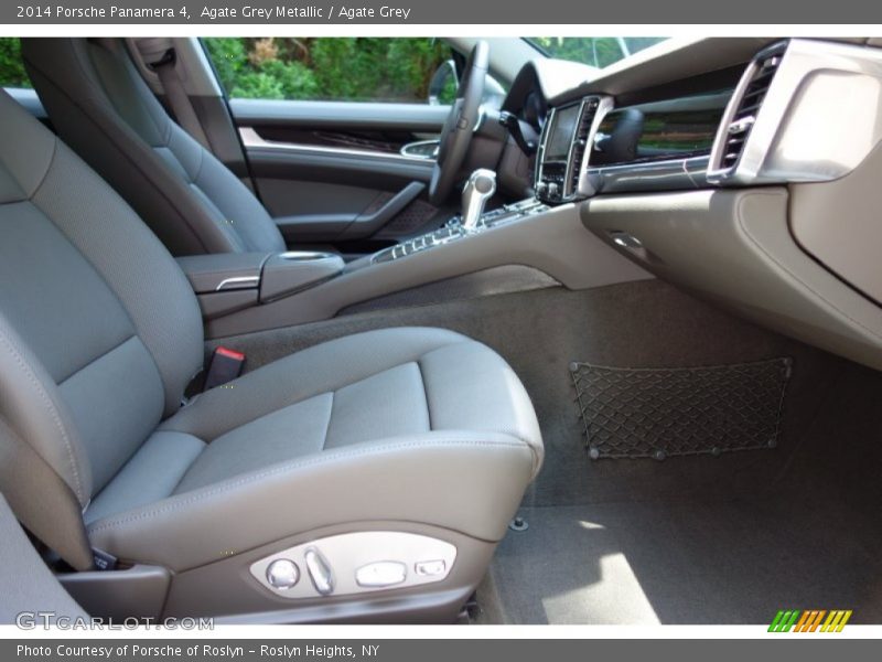 Agate Grey Metallic / Agate Grey 2014 Porsche Panamera 4