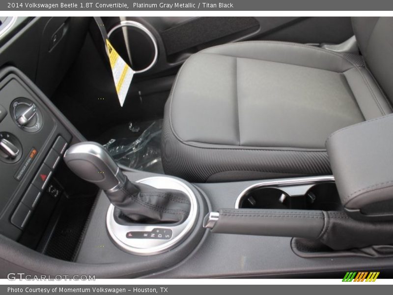Platinum Gray Metallic / Titan Black 2014 Volkswagen Beetle 1.8T Convertible