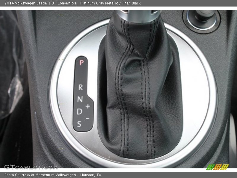 Platinum Gray Metallic / Titan Black 2014 Volkswagen Beetle 1.8T Convertible