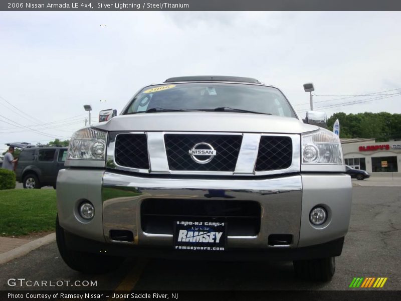 Silver Lightning / Steel/Titanium 2006 Nissan Armada LE 4x4