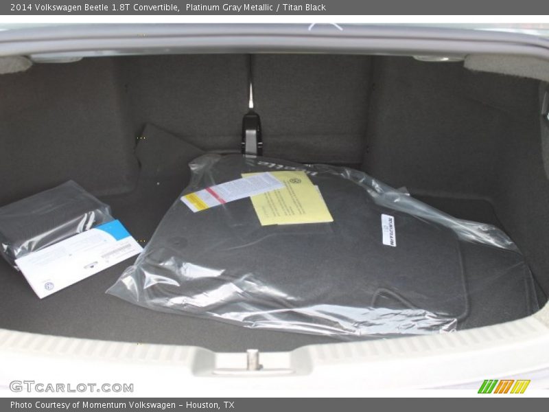 Platinum Gray Metallic / Titan Black 2014 Volkswagen Beetle 1.8T Convertible
