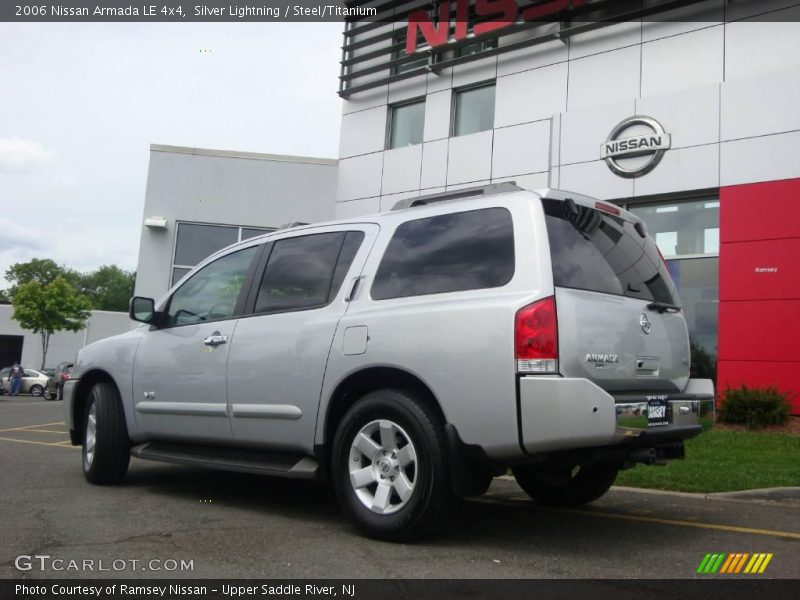 Silver Lightning / Steel/Titanium 2006 Nissan Armada LE 4x4