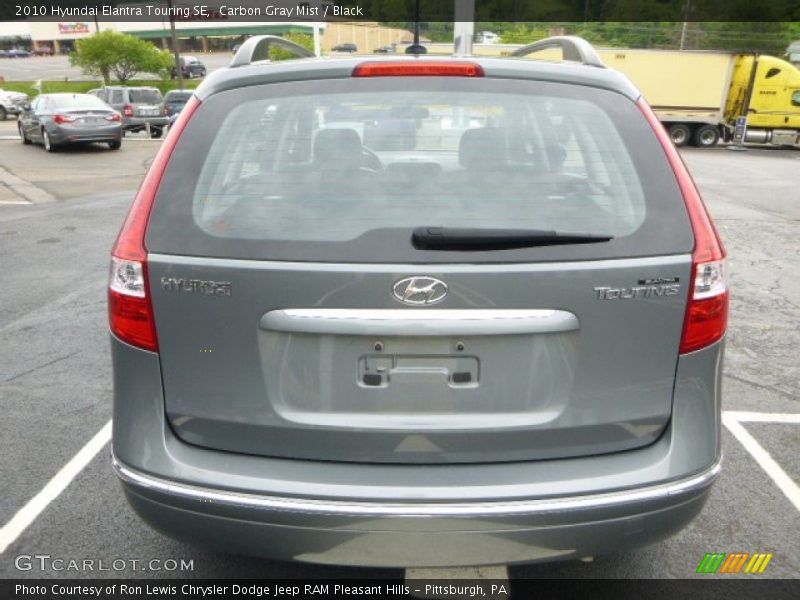 Carbon Gray Mist / Black 2010 Hyundai Elantra Touring SE