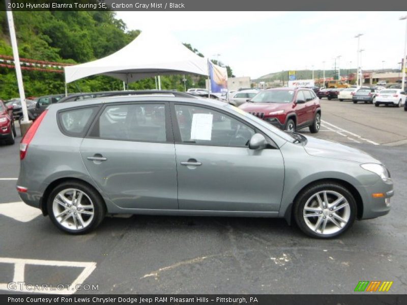 Carbon Gray Mist / Black 2010 Hyundai Elantra Touring SE