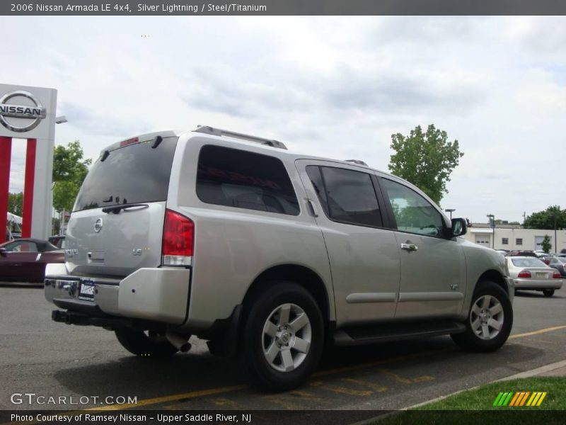 Silver Lightning / Steel/Titanium 2006 Nissan Armada LE 4x4