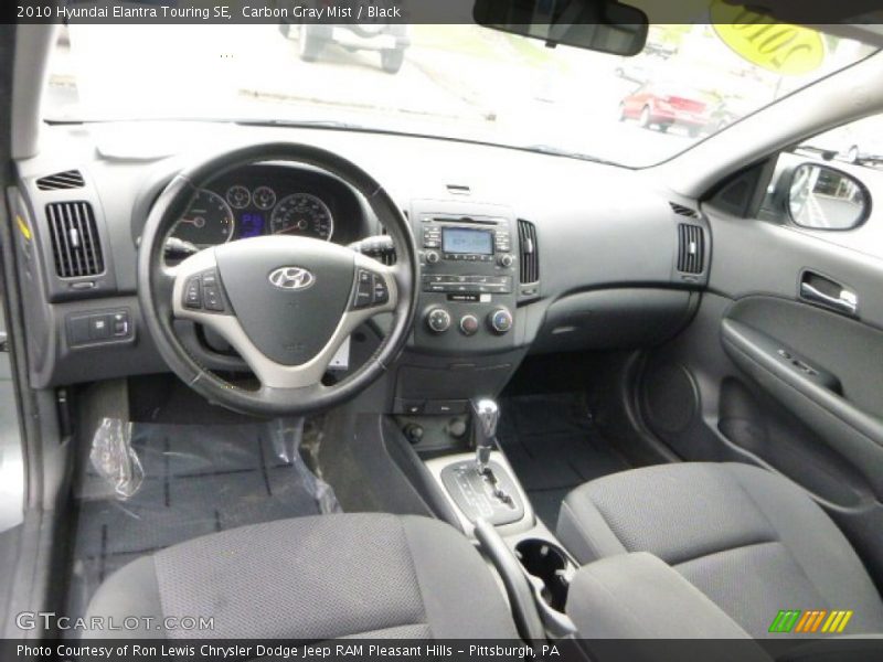 Carbon Gray Mist / Black 2010 Hyundai Elantra Touring SE