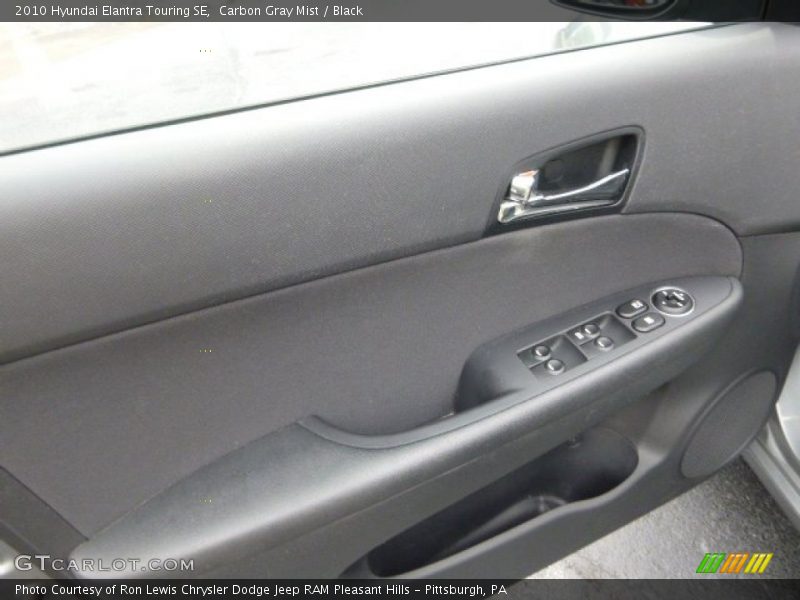 Carbon Gray Mist / Black 2010 Hyundai Elantra Touring SE