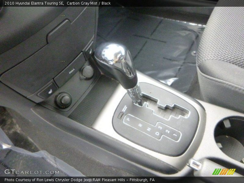 Carbon Gray Mist / Black 2010 Hyundai Elantra Touring SE
