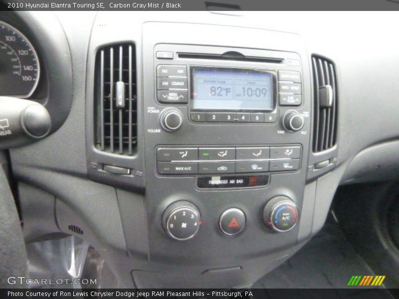 Carbon Gray Mist / Black 2010 Hyundai Elantra Touring SE
